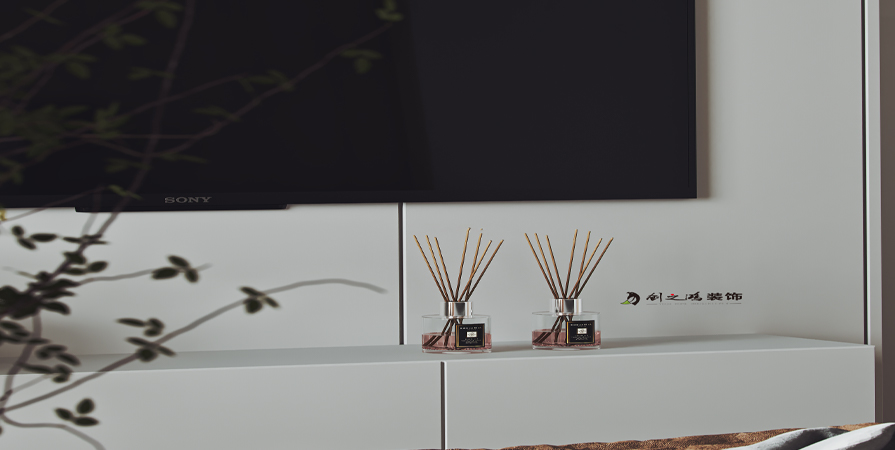 天江格調(diào)花園126㎡現(xiàn)代極簡(jiǎn)風(fēng)格三居室裝修案例