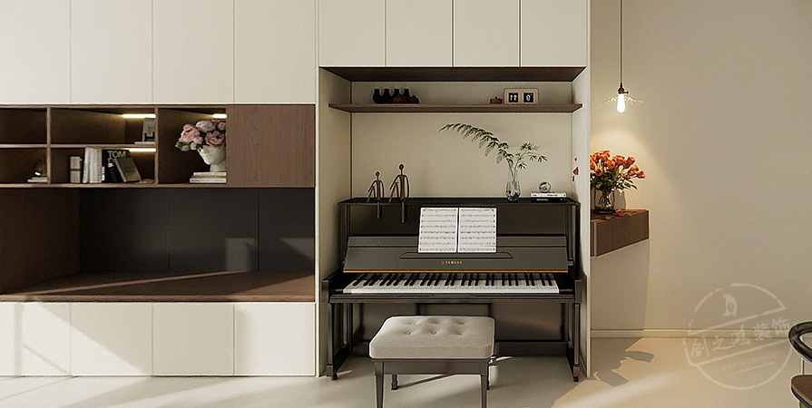 金月灣花園88㎡意式風(fēng)格兩居室原創(chuàng)案例