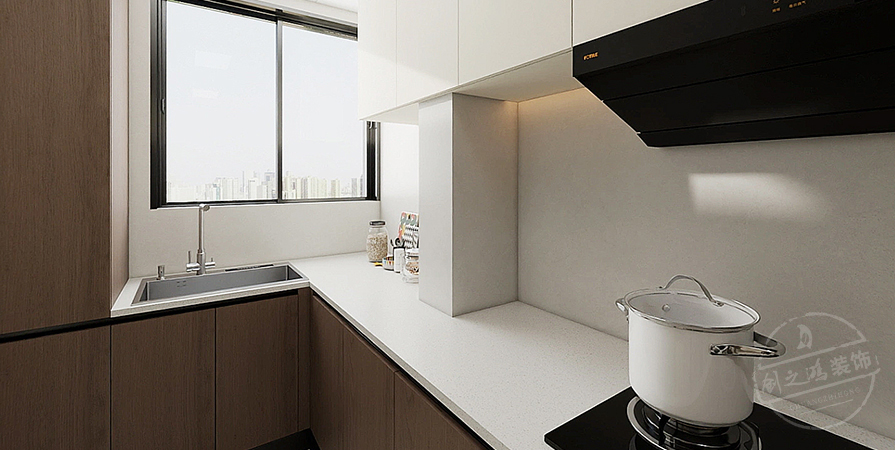 金月灣花園88㎡意式風(fēng)格兩居室原創(chuàng)案例