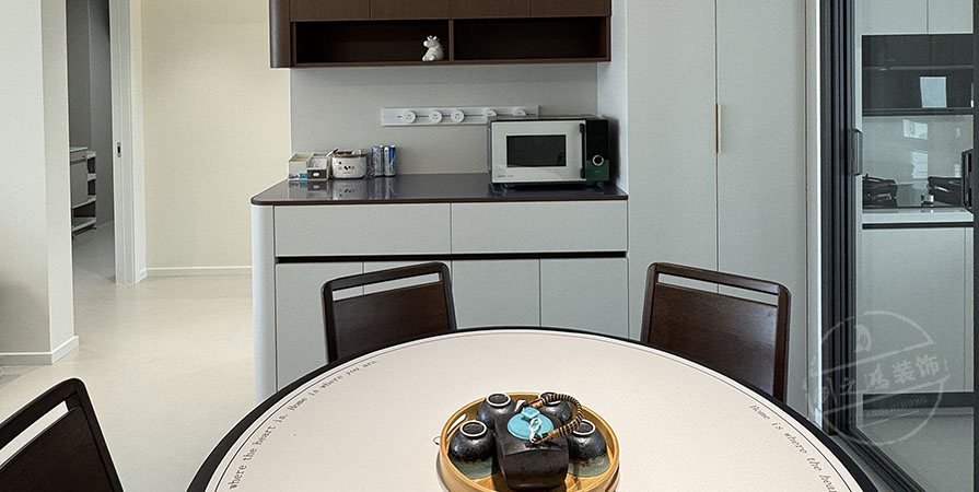 陽光100西園123㎡現(xiàn)代風(fēng)格三居室實景案例