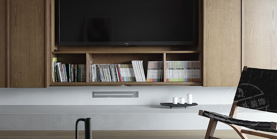 中海·左岸源境105㎡極簡(jiǎn)風(fēng)格三居室裝修案例