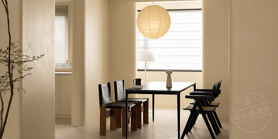 南開悅璽129㎡奶油風(fēng)格三居室裝修案例