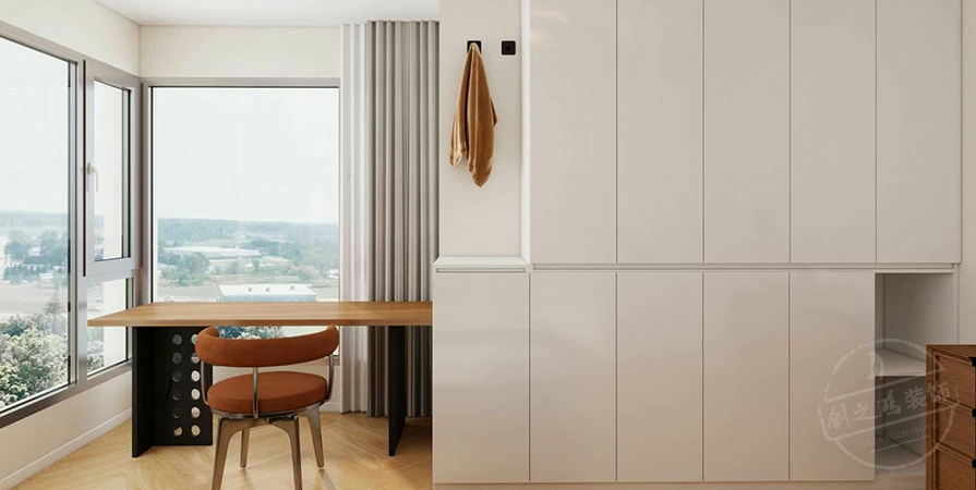 平祥大廈84㎡中古風(fēng)格兩居室原創(chuàng)案例