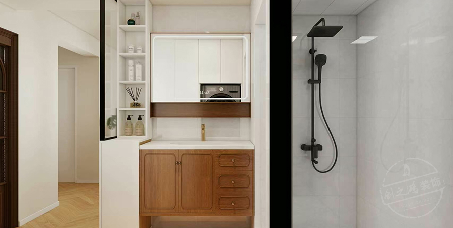 平祥大廈84㎡中古風(fēng)格兩居室原創(chuàng)案例