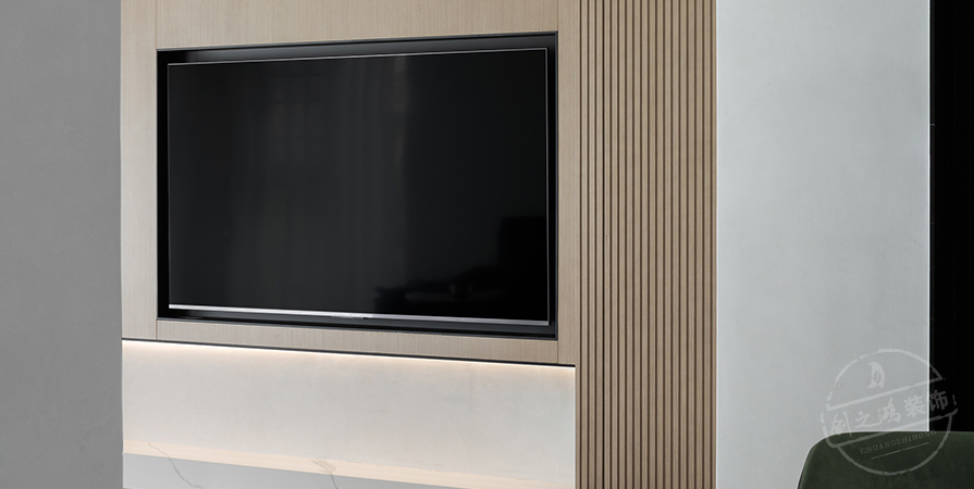 南開宸院118㎡極簡風(fēng)格三居室裝修案例