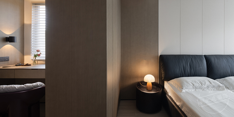 南開宸院118㎡極簡風(fēng)格三居室裝修案例