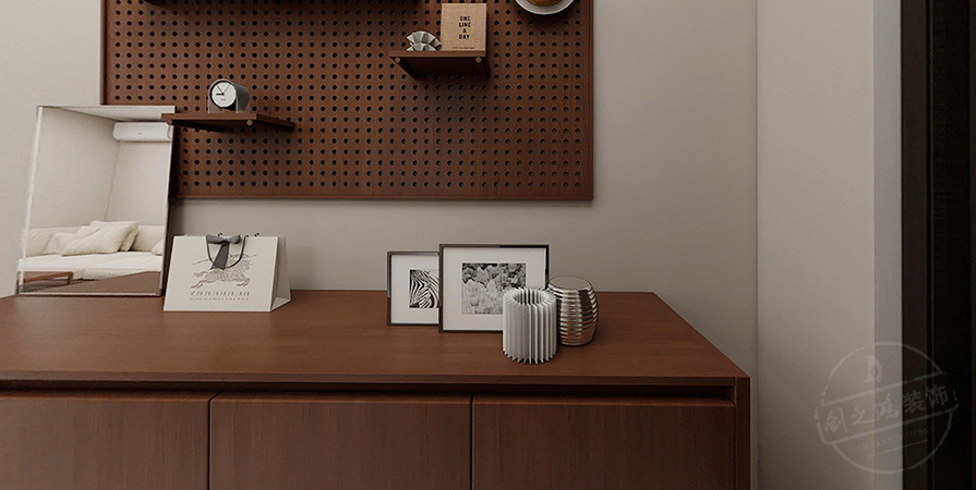 海源公寓65㎡簡約風(fēng)格一居室裝修案例