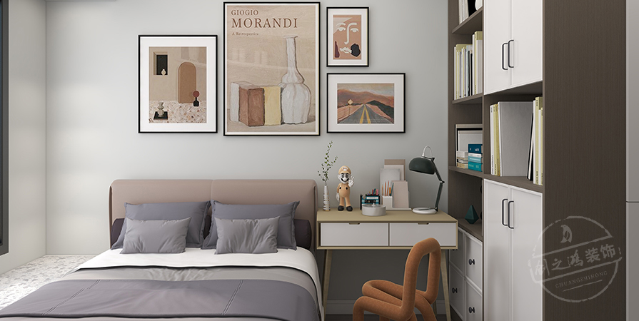 津門首府97㎡北歐風(fēng)格三居室原創(chuàng)案例