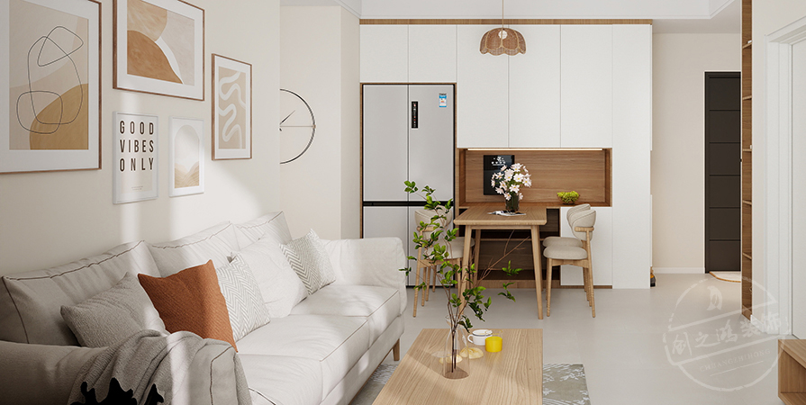 東祥里89㎡原木風(fēng)格兩居室原創(chuàng)案例