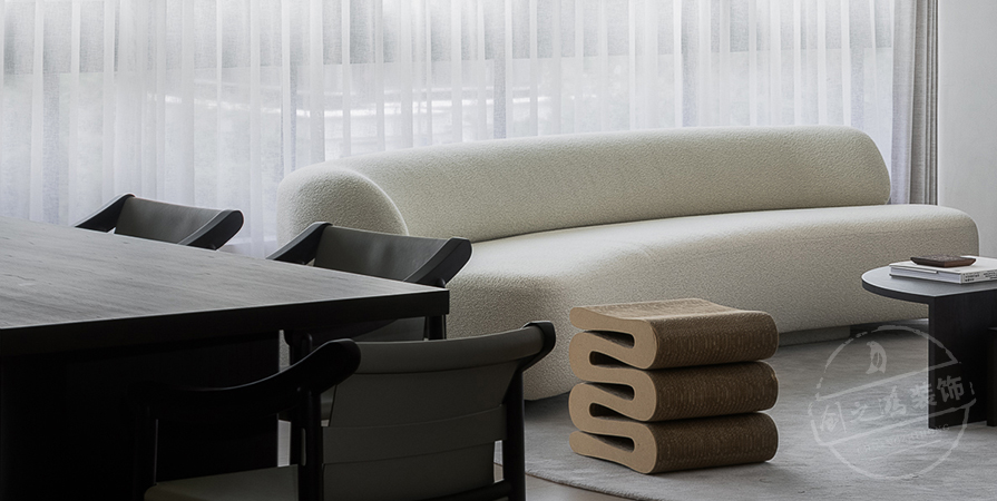 遠(yuǎn)洋未來(lái)城118㎡極簡(jiǎn)風(fēng)格三居室裝修案例