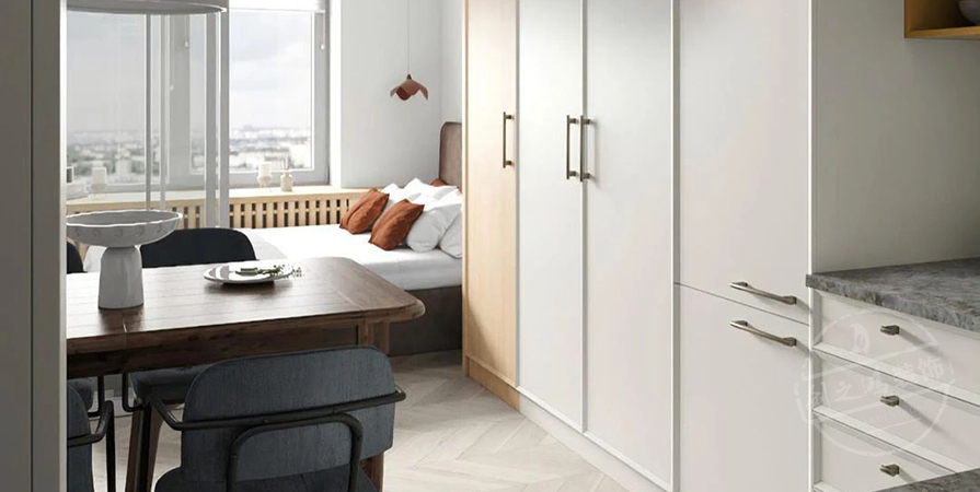 三潭東里35㎡混搭風(fēng)格老房改造裝修案例