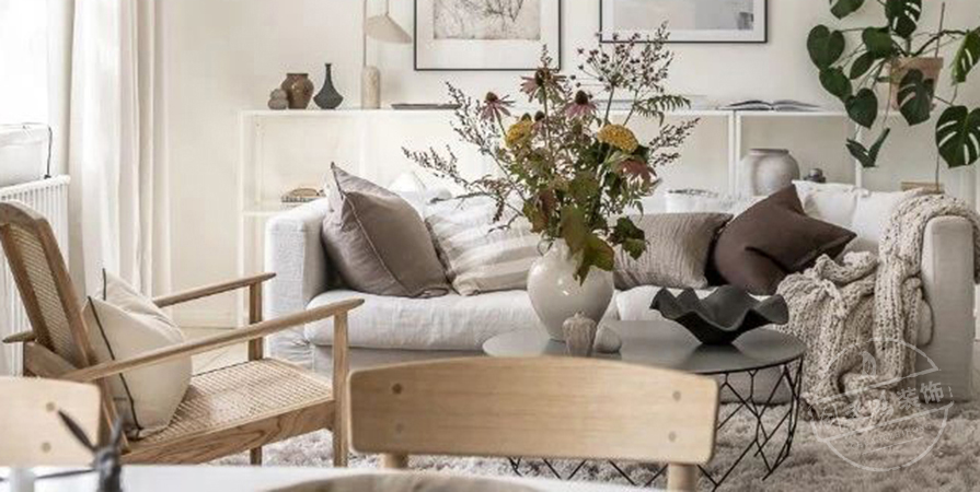 河怡花園57㎡北歐風(fēng)格小戶(hù)型裝修案例