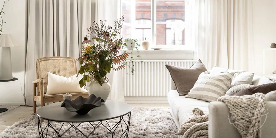 河怡花園57㎡北歐風(fēng)格小戶(hù)型裝修案例