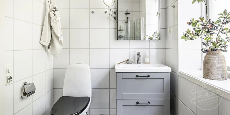 河怡花園57㎡北歐風(fēng)格小戶(hù)型裝修案例