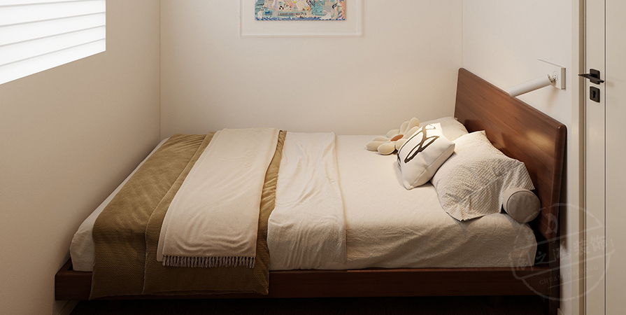 天興園58㎡中古風(fēng)格小戶型原創(chuàng)案例